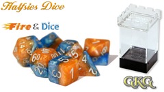 Halfsies Dice - Fire & Dice